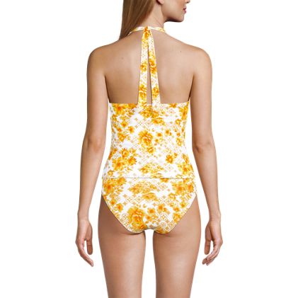 Women's Twist Halter Tankini Top - image 2