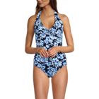 Women's Halter Twist Tankini Swimsuit Top