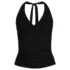 Women's Twist Halter Tankini Top , Front