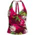 Women's Twist Halter Tankini Top, Front