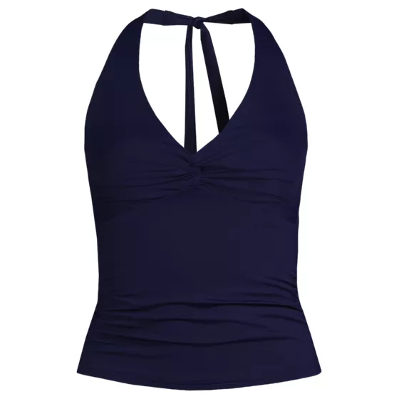 Women's Twist Halter Tankini Top - primary