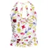 Women's Twist Halter Tankini Top , Front