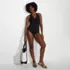 Women's Twist Halter Tankini Top , alternative image