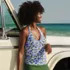 Women's Twist Halter Tankini Top , alternative image