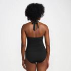 Women's Halter Twist Tankini Swimsuit Top