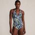 Women's Twist Halter Tankini Top, Front
