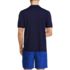 Men's UPF50 Short Sleeve Polo Rash Guard, Back