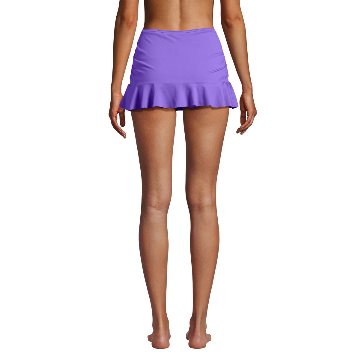 Women's Ruffle Mini Swim Skirt Swim Bottoms