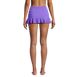 Women's Ruffle Mini Swim Skirt Swim Bottoms, Back