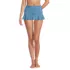 Women's Ruffle Mini Swim Skirt Swim Bottoms, Front