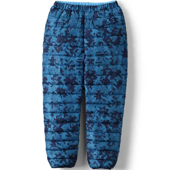 Boys Reversible Fleece Puffer Pants - primary