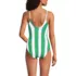 Women's Tugless Thin Strap One Piece Swimsuit, Back