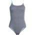 Women's Tugless Thin Strap One Piece Swimsuit, Front