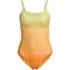 Women's Plus Size Tugless Thin Strap One Piece Swimsuit, Front