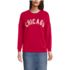 Women's Long Sleeve Graphic Sweatshirt, Front