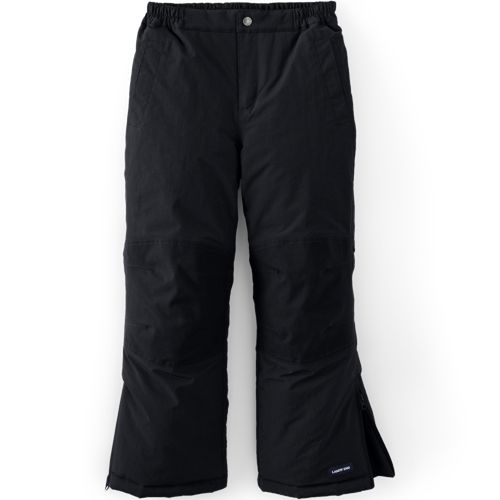 Kids Squall Waterproof Insulated Iron Knee Snow Pants Lands End