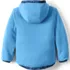 Boys Reversible Fleece Puffer Hooded Jacket, alternative image