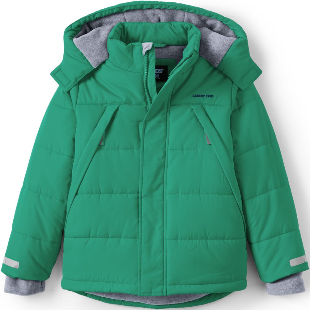 Kids fleece lined coat on sale