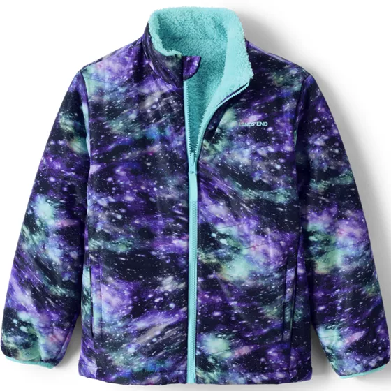 Boys Reversible Fleece Puffer Jacket - primary