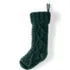 Cable Knit Stocking, Back