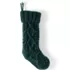 Cable Knit Stocking, Front