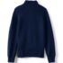 Boys Cable Button Mock Neck Sweater, Back