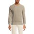 Men's Long Sleeve Cotton Cashmere Waffle Sweater, Front