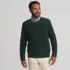 Men's Long Sleeve Cotton Cashmere Waffle Sweater, Front