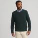 Men's Long Sleeve Cotton Cashmere Waffle Sweater, Front