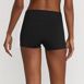 Women's Pinchless Mid Waist Boy Leg Swim Shorts, Back