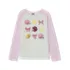 Girls Long Sleeve Raglan Graphic T-Shirt, alternative image