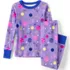 Kids Long Sleeve Top and Bottom Snug Fit Pajama Set, alternative image