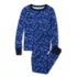 Kids Long Sleeve Top and Bottom Snug Fit Pajama Set, alternative image