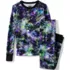 Kids Long Sleeve Top and Bottom Snug Fit Pajama Set, alternative image