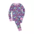 Kids Long Sleeve Top and Bottom Snug Fit Pajama Set, alternative image