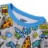 Kids Long Sleeve Top and Bottom Snug Fit Pajama Set, alternative image
