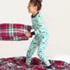 Kids Long Sleeve Top and Bottom Snug Fit Pajama Set, alternative image