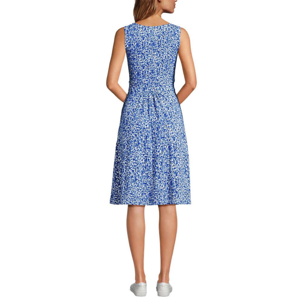 Women s Front Fit and Flare Dress Lands End