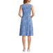 Women's Front Fit and Flare Dress, Back