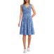 Women's Front Fit and Flare Dress, Front