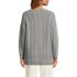 Women's Oversized Drifter Cable Tunic Sweater, Back