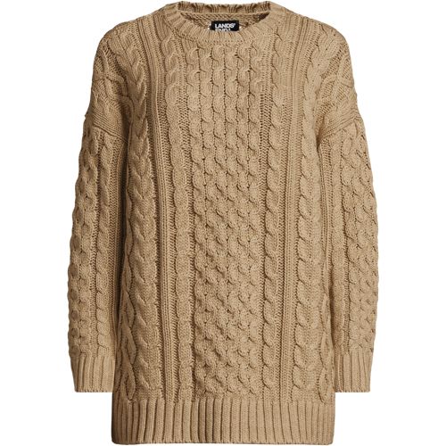 Women's Drifter Shaker Easy Fit Mock Neck Tunic Sweater