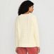 Women's Oversized Drifter Cable Tunic Sweater, Back