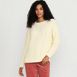 Women's Oversized Drifter Cable Tunic Sweater, Front