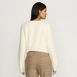 Women's Eyelash Cardigan Sweater, Back