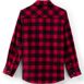 Kids Long Sleeve Flannel Shirt, Back