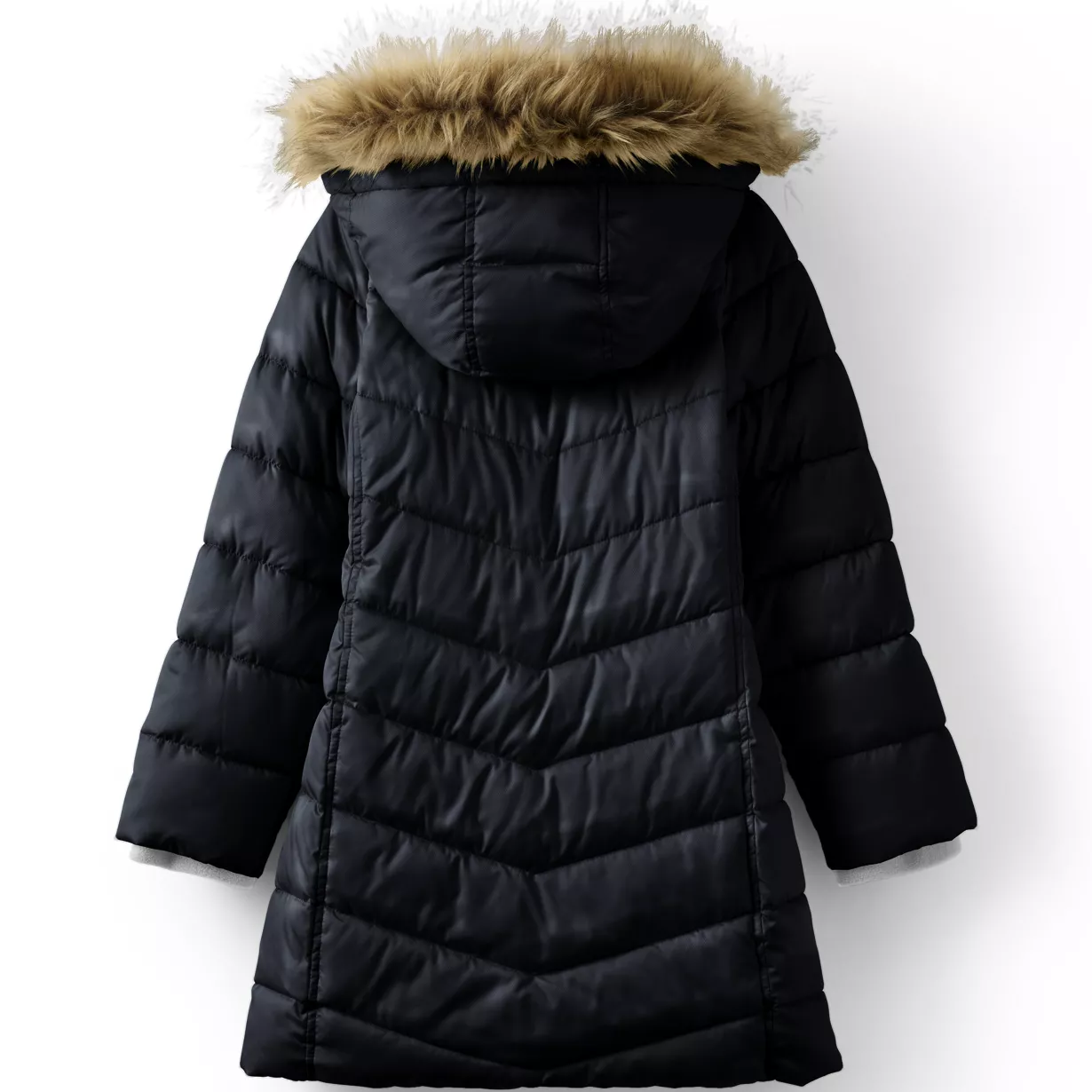 Girls Fleece Lined Coat