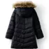 Girls Fleece Lined Parka, alternative image