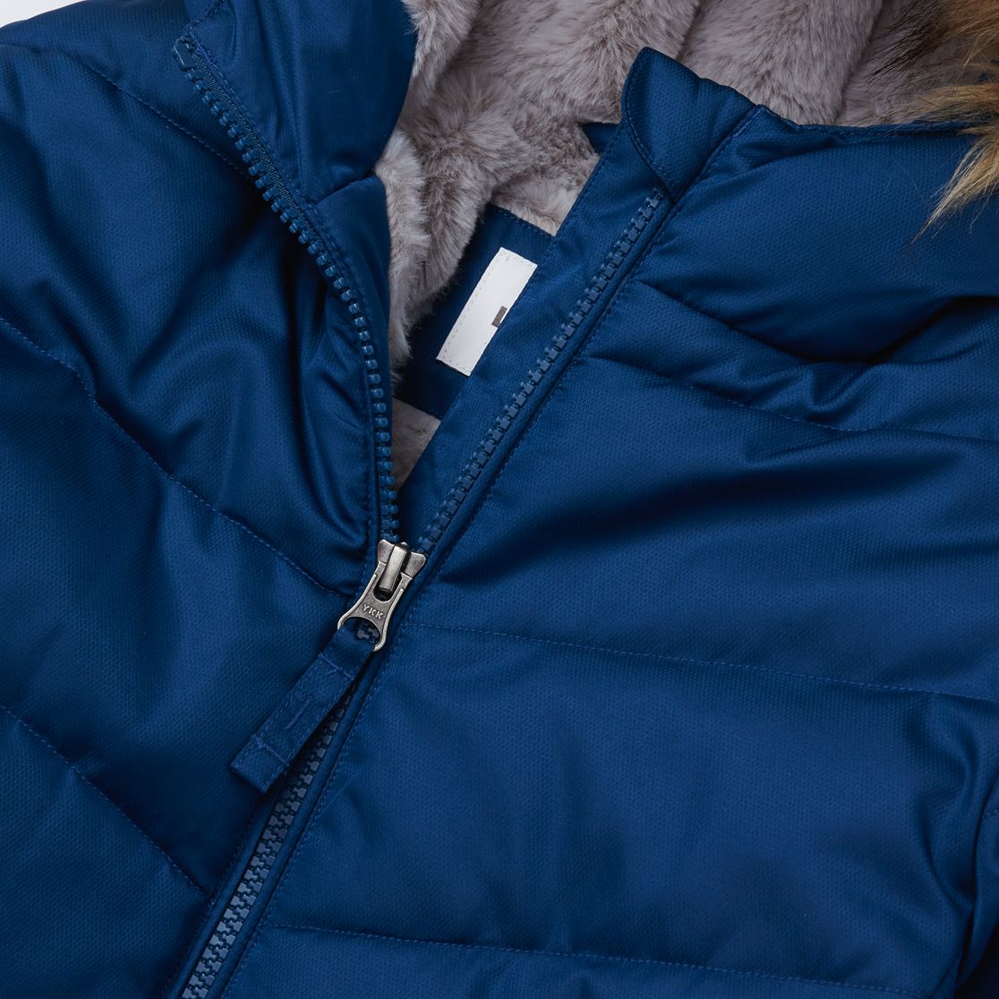 Girls Fleece Lined Coat