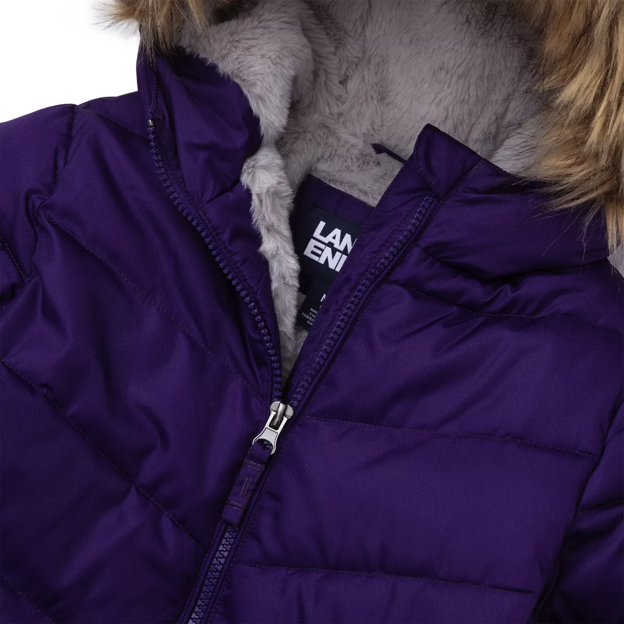 Girls Fleece Lined Coat